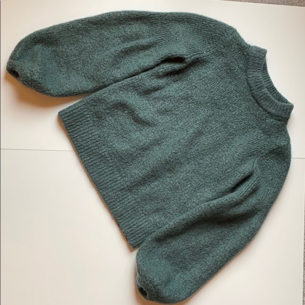 Bell sleeve sweater